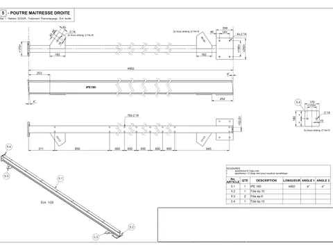 Plan de fabrication d'un abri vélo métallique