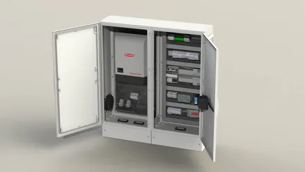 Armoires onduleur, modélisation 3D