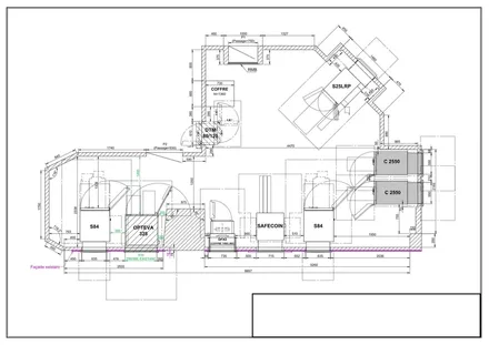 Implantation générale DAB, plan de détail