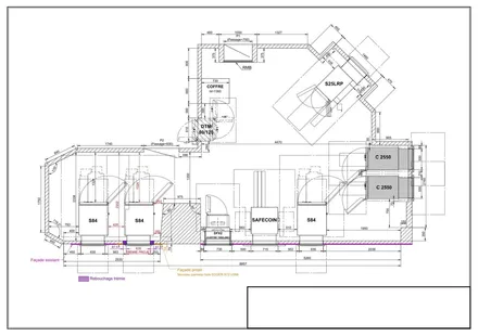 Implantation générale DAB, plan de détail