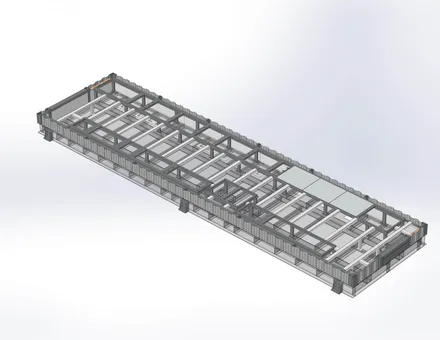 Module électrique basse tension, modélisation 3D